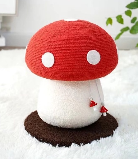 [红伞伞玩具] 紅蘑菇貓爬架
